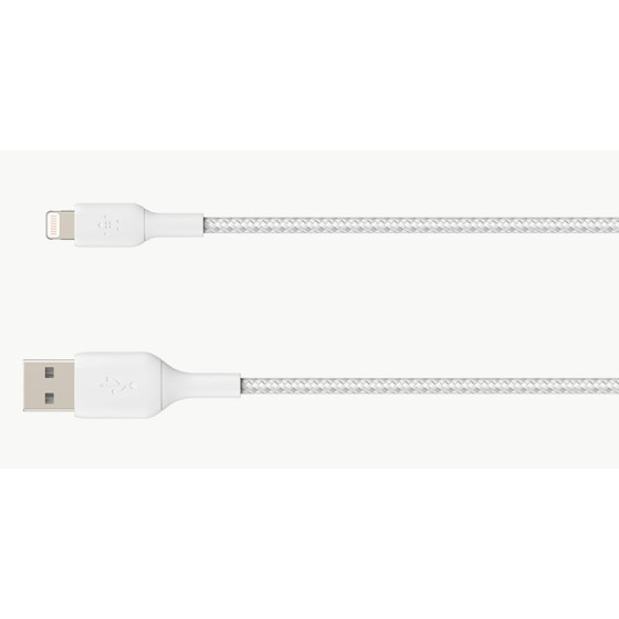 BELKIN CAA002BT1MWH - USB A - LIGHTNING - 1m - biały