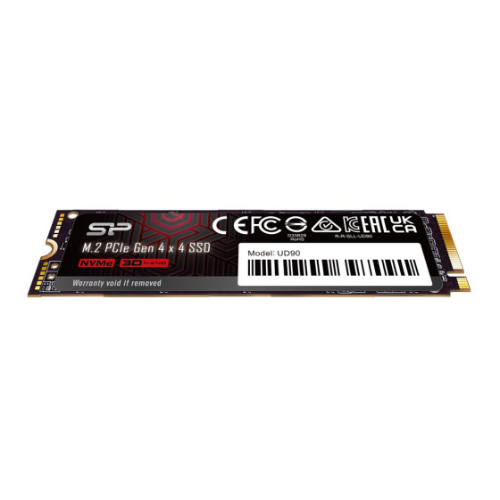 Silicon Power UD90 - SSD - 4TB - M.2 NVMe PCIe 4.0 - SP04KGBP44UD9005