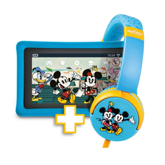 Zestaw dla dzieci - tablet + słuchawki - Pebble Gear™ MICKEY AND FRIENDS