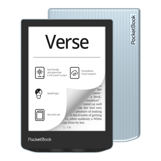 PocketBook Verse (629) - niebieski