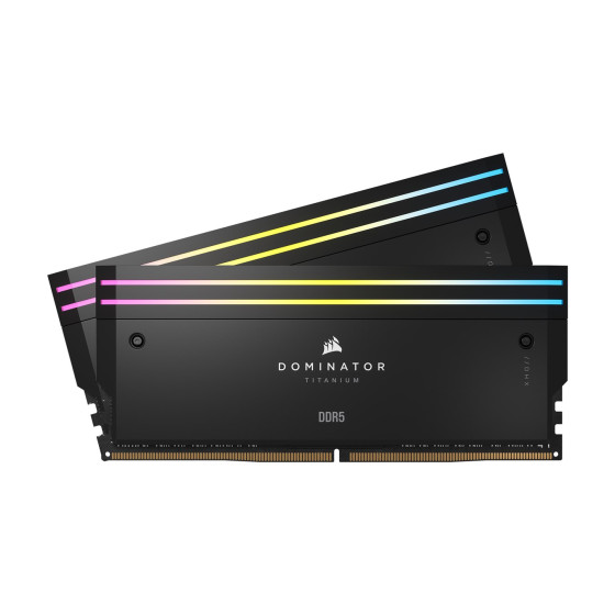 Corsair DOMINATOR TITANIUM RGB DDR5 64GB (2x32GB) 6600MHz CL32 Intel XMP