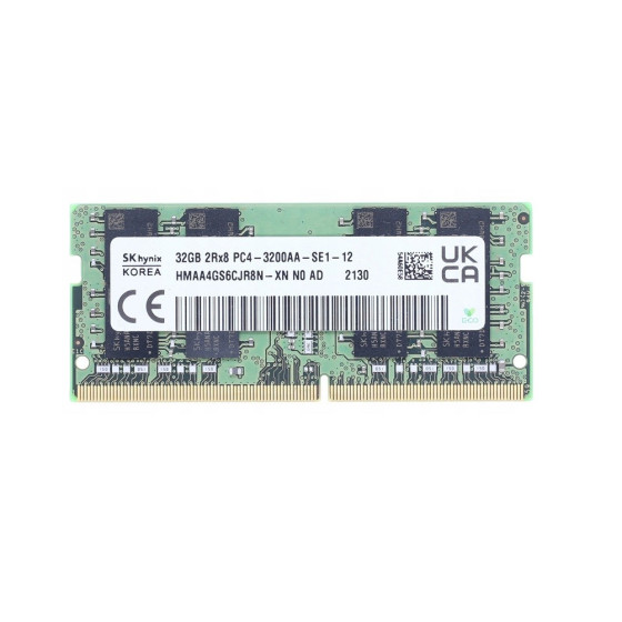 Hynix SO-DIMM PC4-25600 32GB DDR4 2Rx8 3200MHz CL22