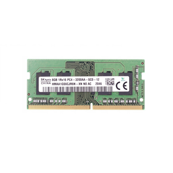 Hynix SO-DIMM PC4-25600 8GB DDR4 1Rx16 3200MHz CL22 - HMAA1GS6CJR6N-XN