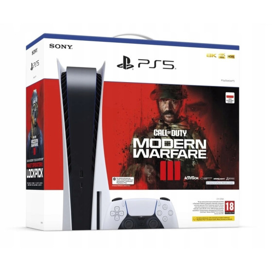 Sony PlayStation 5 (BLU-RAY) + CALL OF DUTY ModernWarfare 3