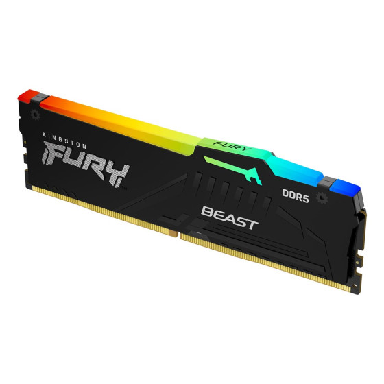 Kingston FURY Beast Black RGB DDR5 8GB 6000MHz CL40