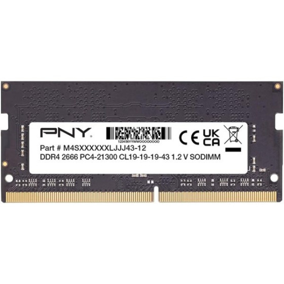 PNY SODIMM DDR4 8GB 2666MHz CL19