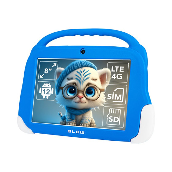 Tablet dla dziecka BLOW KIDSTAB8 4/64GB 4G - niebieski - 79-068#