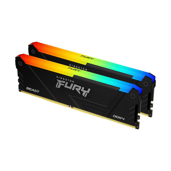 KINGSTON FURY RGB DDR4 32GB (2x16GB) 3600MHz CL18