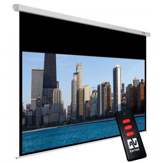 Ekran projekcyjny elektryczny AVTEK ELECTRIC CINEMA 240 1EVE56 (sufitowy, ścienny  rozwijane elektrycznie  230 x 129,5 cm  16:9 