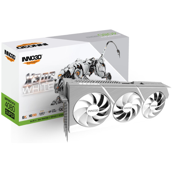 INNO3D GeForce RTX 4080 SUPER X3 OC WHITE 16GB GDDR6X