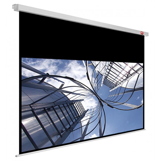 Ekran projekcyjny do zawieszenia na suficie lub ścianie AVTEK BUSINESS PRO 200 (sufitowy, ścienny  rozwijane ręcznie  190 x 119 