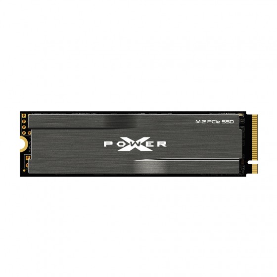 Dysk SSD Silicon Power XD80 512GB (heatsink, 3D TLC, 3400/2300 MB/s M.2 2280 PCIe SSD)