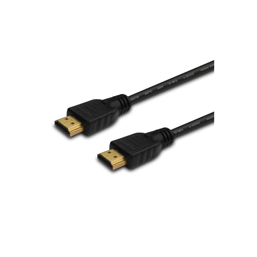 Kabel SAVIO cl-34 (HDMI M - HDMI M  10m  kolor czarny)