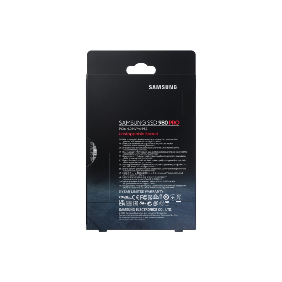 Dysk SSD Samsung 980 PRO MZ-V8P1T0BW 1TB M.2