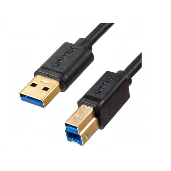 UNITEK C14095BK-2M - USB-A - USB-B 3.0 - 2m (do drukarki)