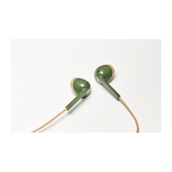 Słuchawki z mikrofonem JVC HAF-19MGCE (douszne  TAK  kolor zielony