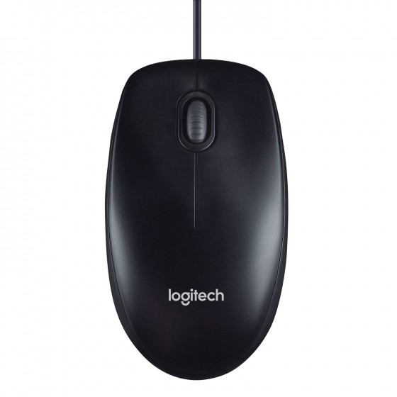 Mysz Logitech M100 910-005003 (optyczna  1000 DPI  kolor czarny)