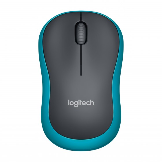Mysz Logitech M185 910-002239 (optyczna  1000 DPI  kolor niebieski)