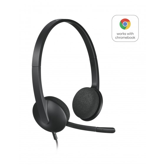 Słuchawki Logitech H340 981-000475 (kolor czarny)