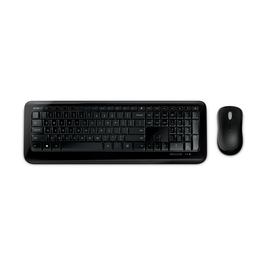 Zestaw klawiatura + mysz Microsoft Wireless Desktop 850 AES PY9-00015 (USB 2.0  (EN)  kolor czarny)