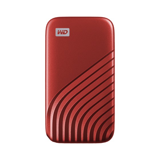 Dysk SSD WD MY PASSPORT 500GB USB-C Red