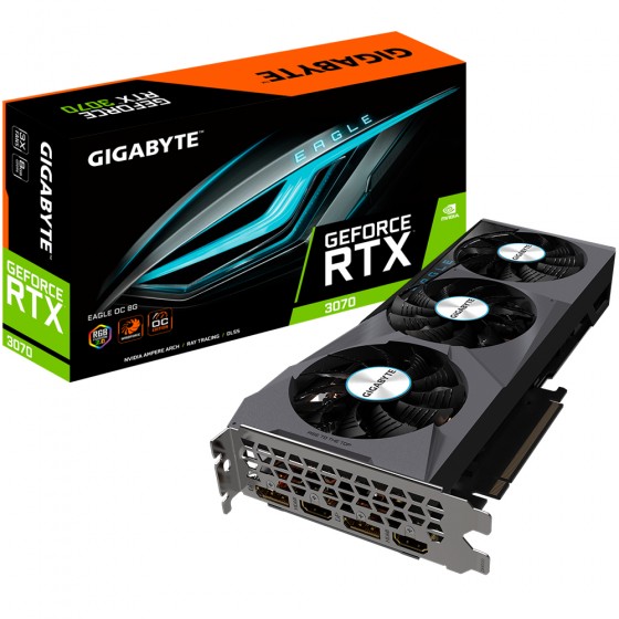 Gigabyte GeForce RTX 3070 EAGLE 2.0 OC 8GB GDDR6