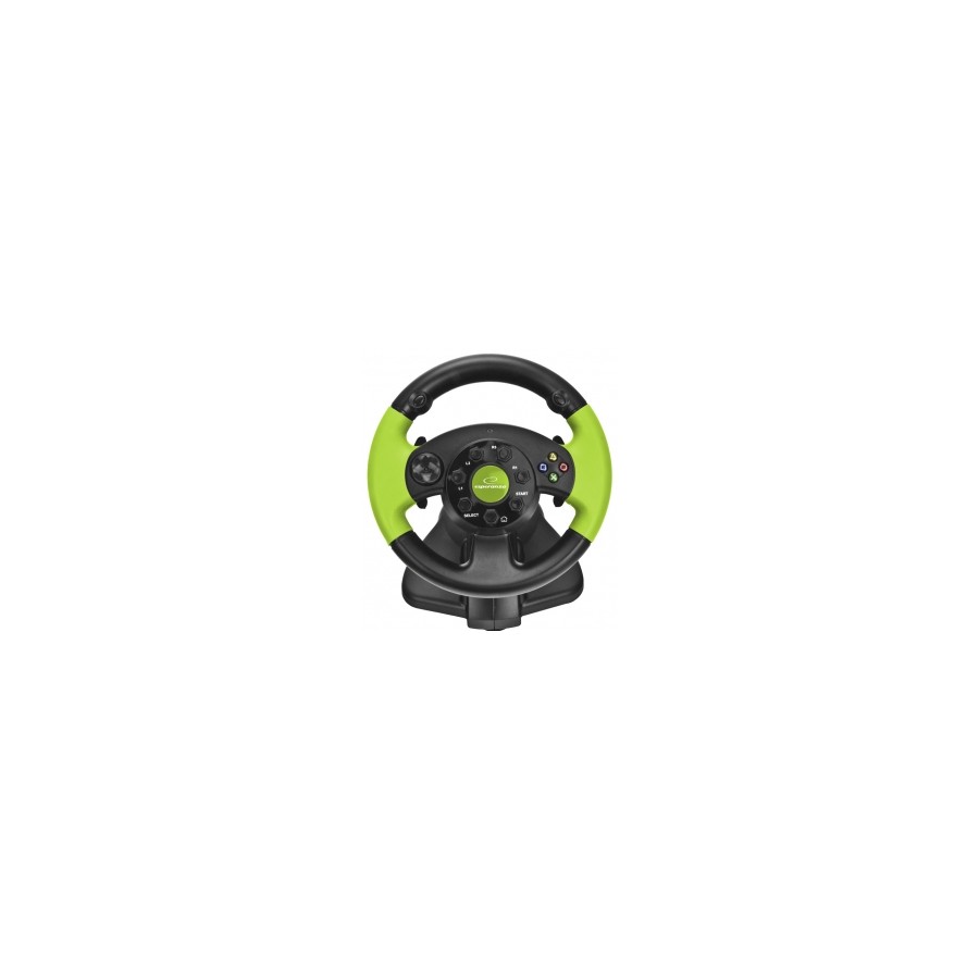 Kierownica Esperanza EG104 (PC, Xbox 360  kolor czarno-zielony)
