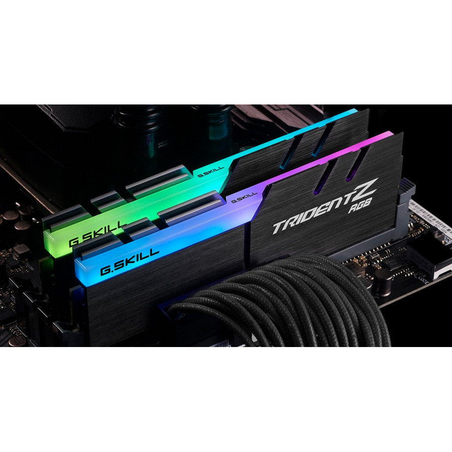 Zestaw pamięci G.SKILL TridentZ RGB F4-3600C16D-16GTZRC (DDR4 DIMM  2 x 8 GB  3600 MHz  CL16)