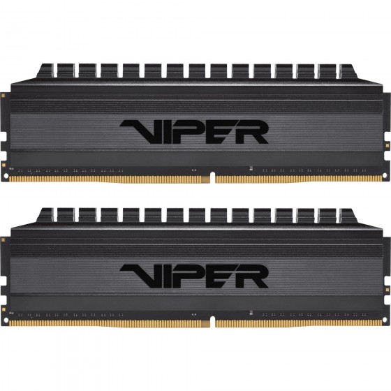 Zestaw pamięci Patriot Memory Viper 4 Blackout AMD PVB416G400C9K (DDR4  2 x 8 GB  4000 MHz  CL19)