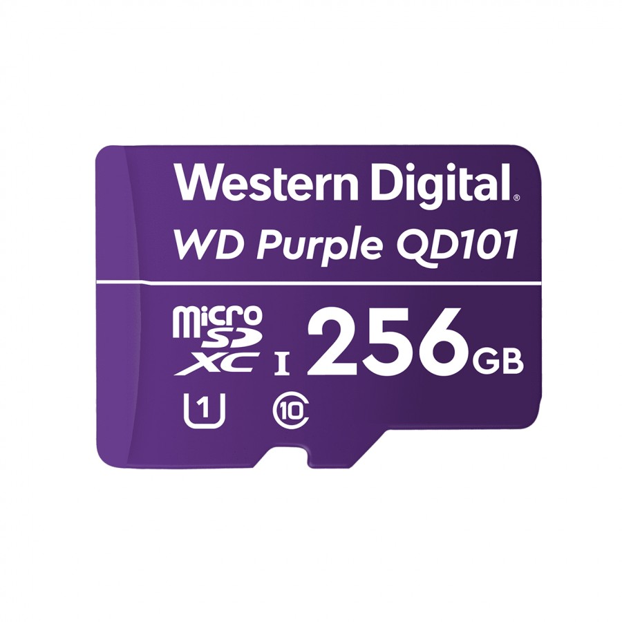 Karta pamięci WD Purple microSDXC WDD0256G1P0C (256GB  Class 10, Class U1)