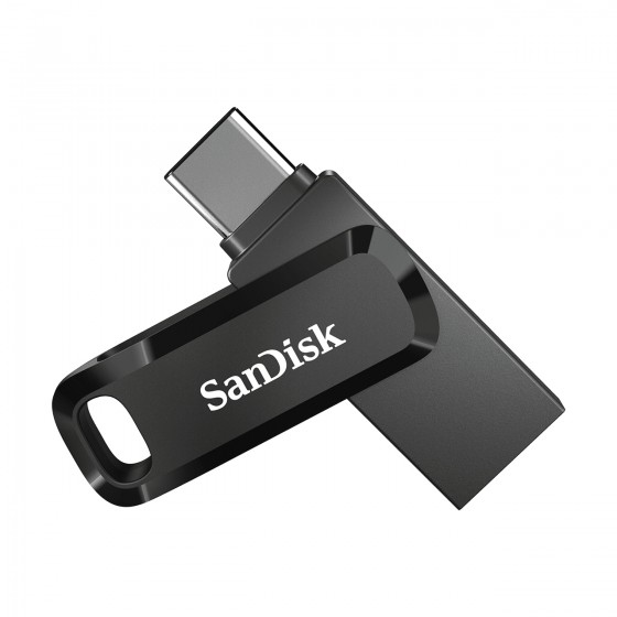 Pendrive SanDisk Ultra Dual GO SDDDC3-032G-G46 (32GB  USB 3.0, USB-C  kolor czarny)