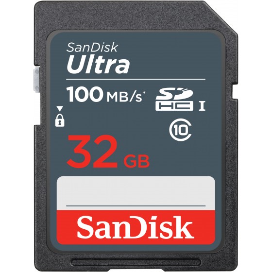SANDISK ULTRA SDHC 32GB 100MB/s