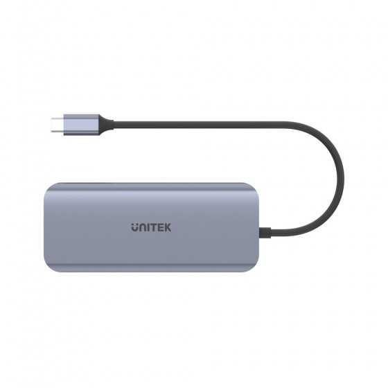 UNITEK HUB USB-C 3XUSB 3.1, PD, HDMI, SD, VGA RJ45