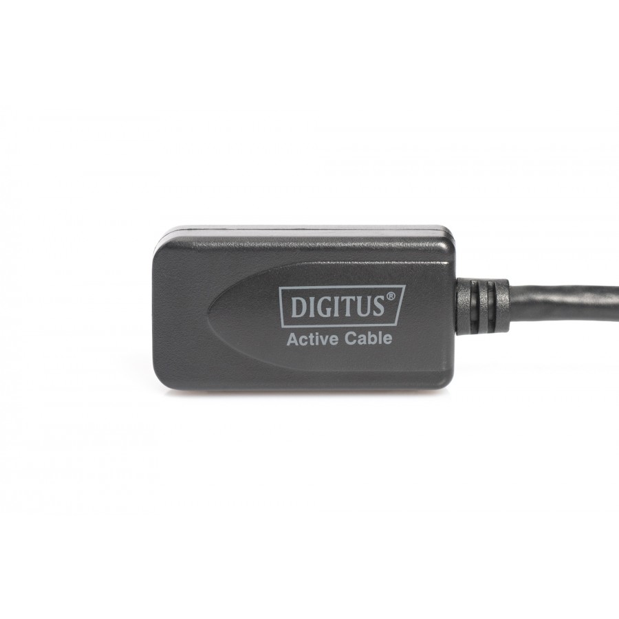 Kabel DIGITUS  DA-73102 (USB     20m  czarny)