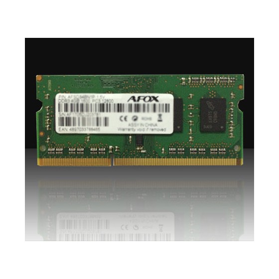 AFOX SO-DIMM DDR3 2X8GB 1600MHZ MICRON CHIP LV 1,35V AFSD316BK1LD