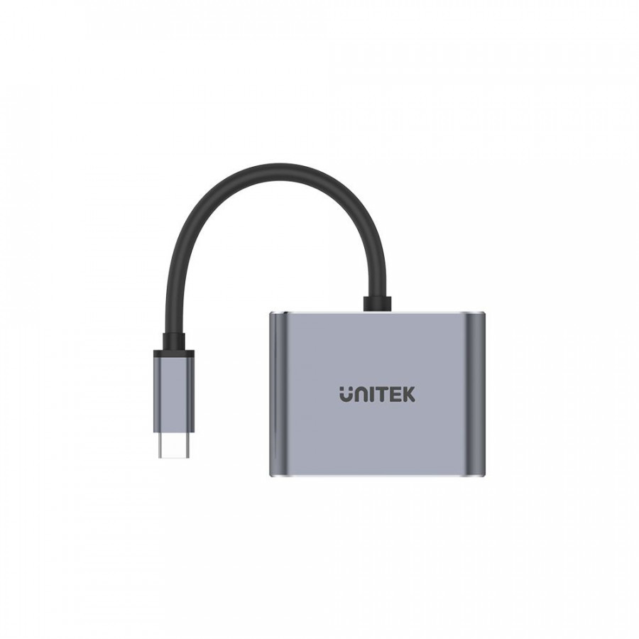 UNITEK HUB USB-C, HDMI,VGA,USB-A, PD 100W, D1049A