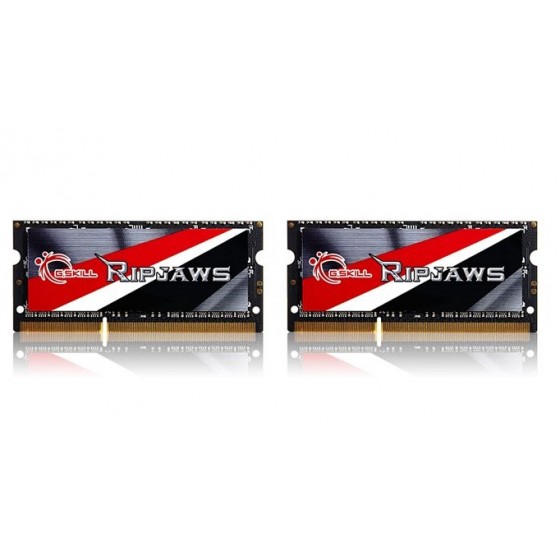 Zestaw pamięci G.SKILL Ripjaws F3-1600C9D-8GRSL (DDR3 SO-DIMM  2 x 4 GB  1600 MHz  CL9)