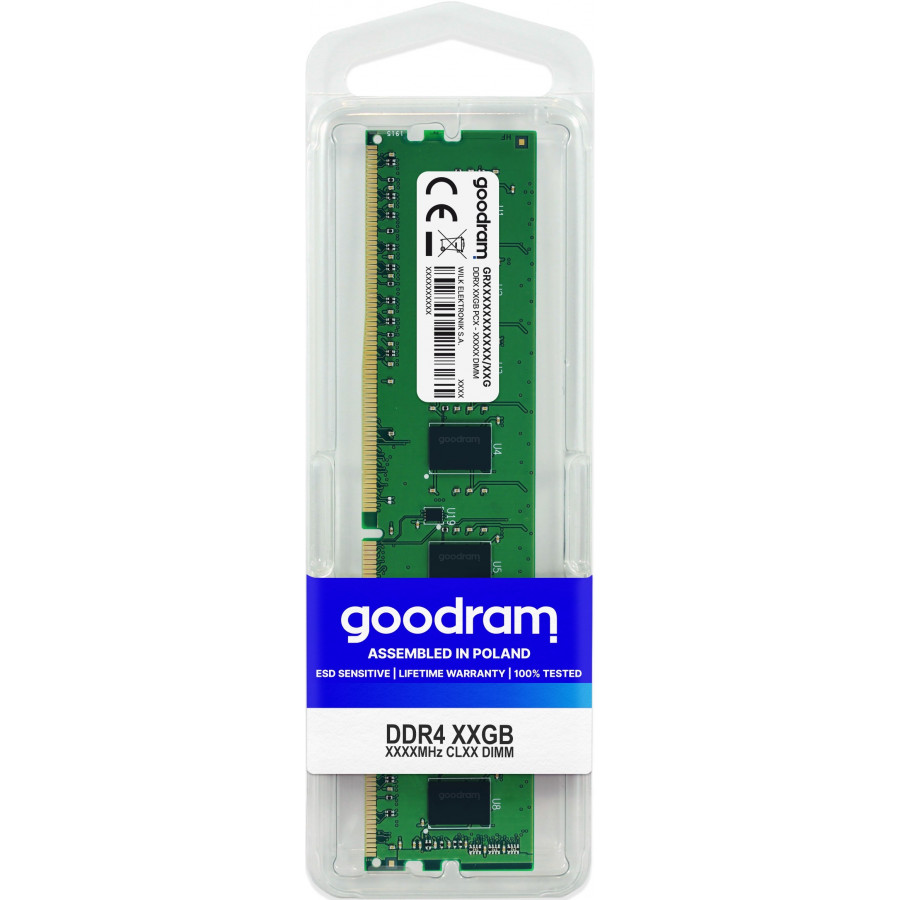 Pamięć GoodRam GR2666D464L19S/4G (DDR4 DIMM  1 x 4 GB  2666 MHz  CL19)