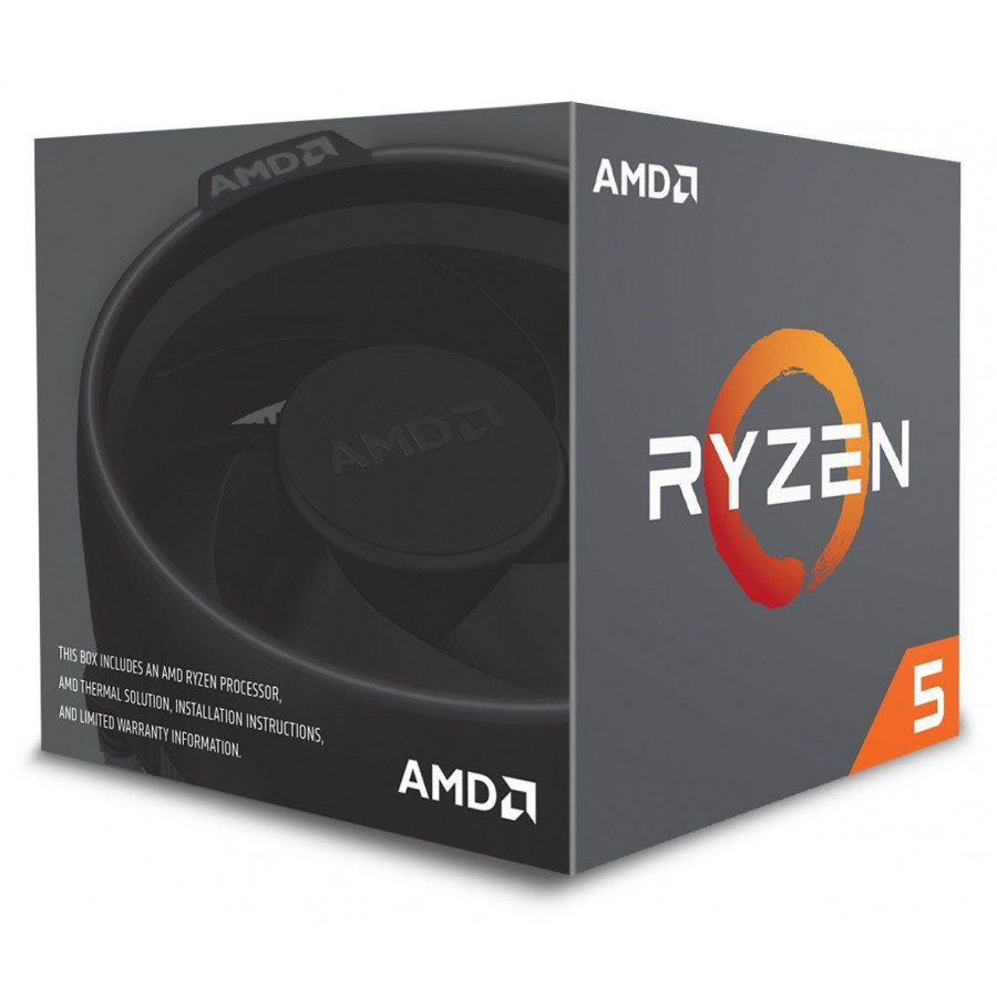Procesor AMD Ryzen 5 2600 YD2600BBAFBOX (3400 MHz (min)  3900 MHz (max)  AM4  BOX)