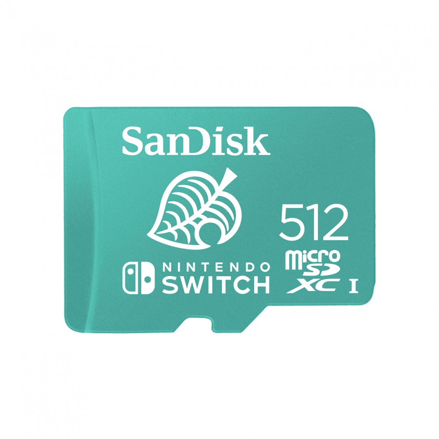 SANDISK NINTENDO SWITCH mSDXC 512 GB V30 UHS-I U3