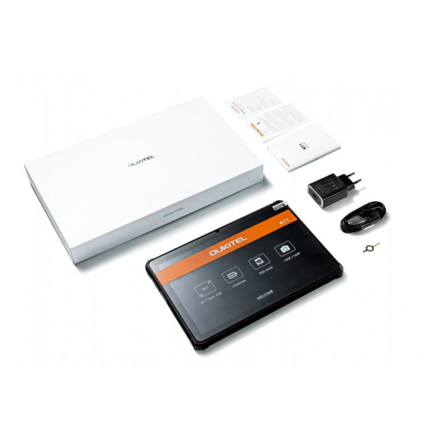 Tablet pancerny Oukitel RT1 4/64GB Rugged LTE - pomarańczowy - RT1-OE/OL
