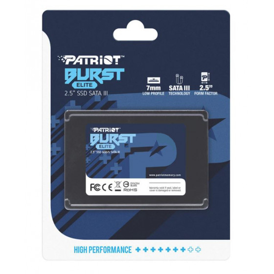 SSD Patriot Burst Elite 240GB 2.5" SATAIII TLC
